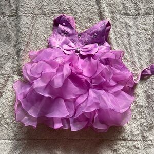 Elegant Purple Kids Formal Dress